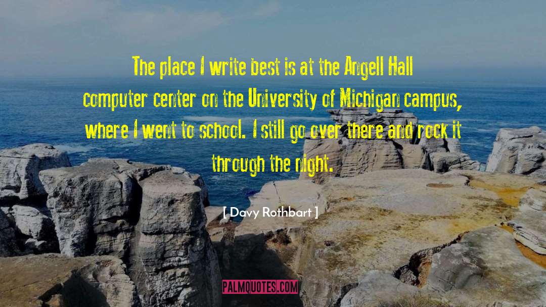 Michigan quotes by Davy Rothbart