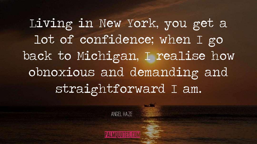 Michigan quotes by Angel Haze