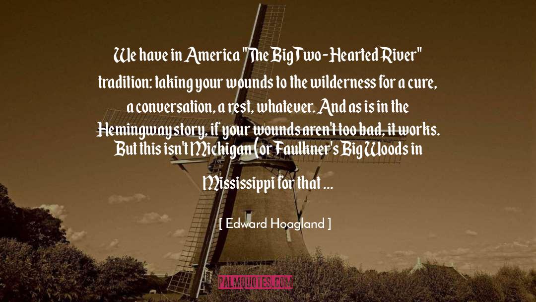Michigan quotes by Edward Hoagland