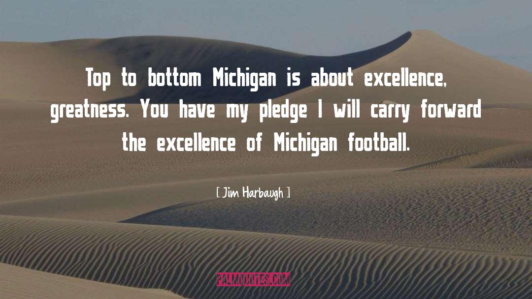 Michigan quotes by Jim Harbaugh