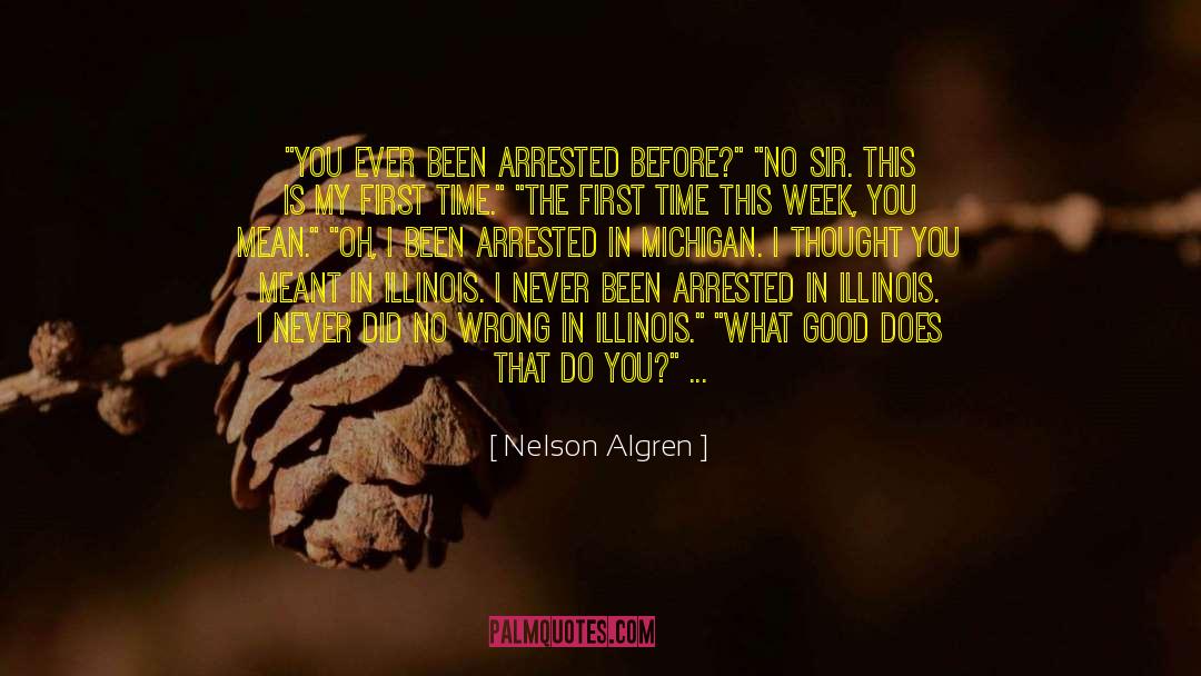Michigan Wolverines quotes by Nelson Algren