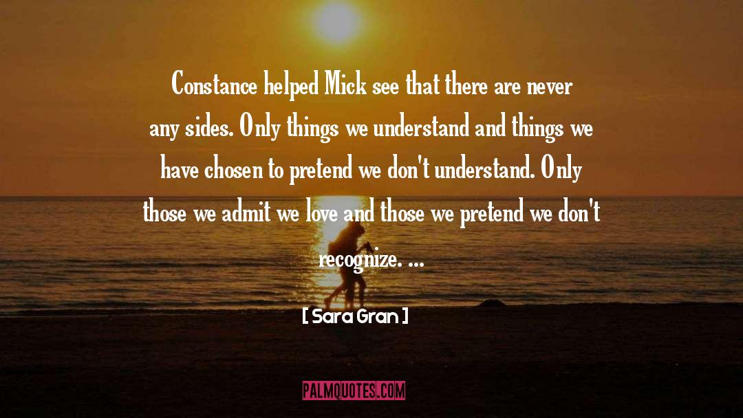 Mick quotes by Sara Gran