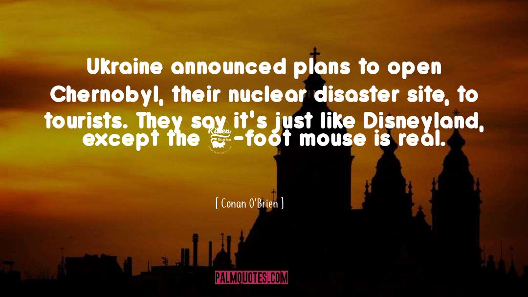 Mickey Mouse quotes by Conan O'Brien