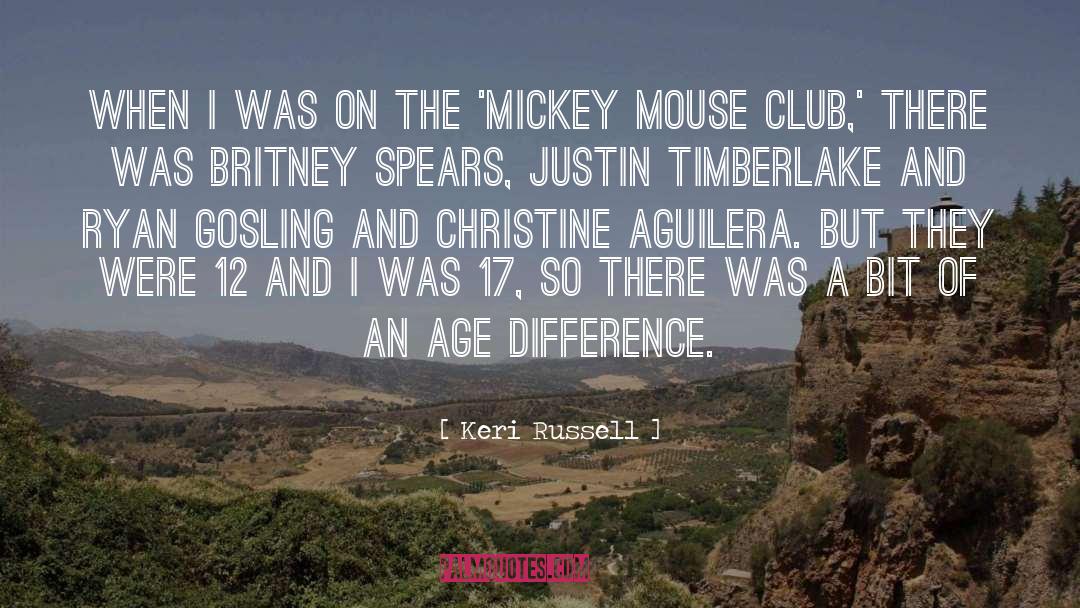 Mickey Mouse quotes by Keri Russell