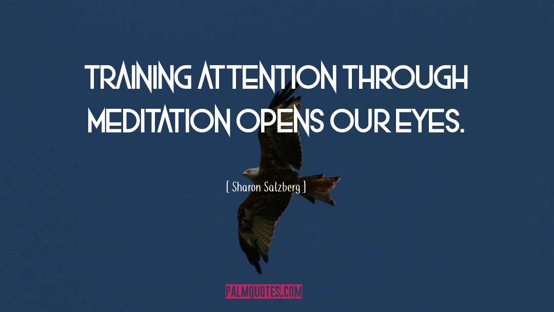 Micro Messaging Training quotes by Sharon Salzberg