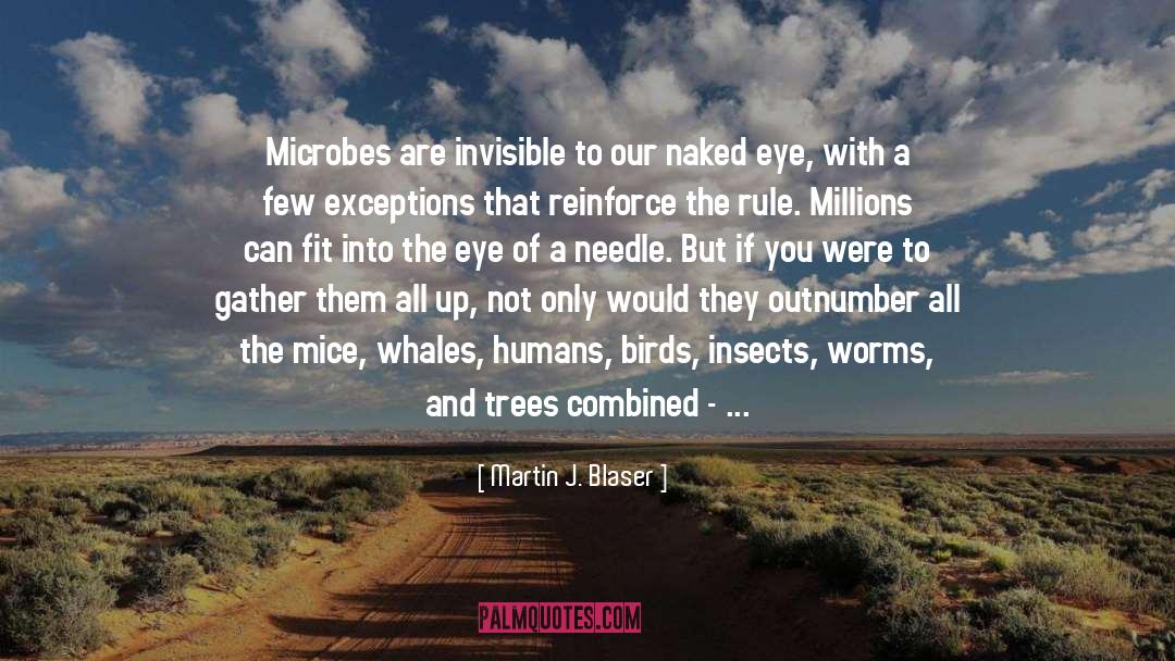 Microbes quotes by Martin J. Blaser