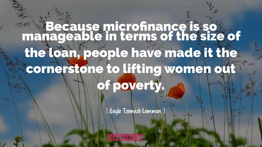 Microfinance quotes by Gayle Tzemach Lemmon