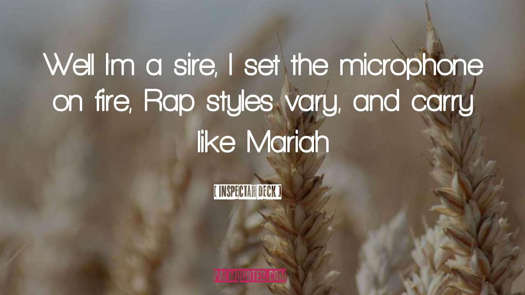 Microphone quotes by Inspectah Deck