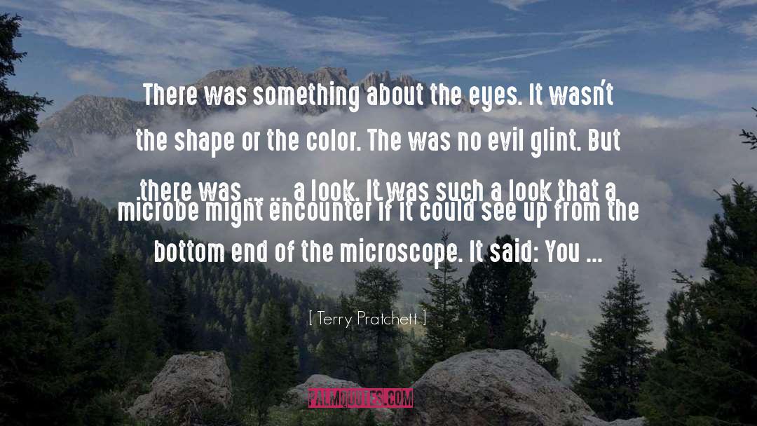 Microscope quotes by Terry Pratchett