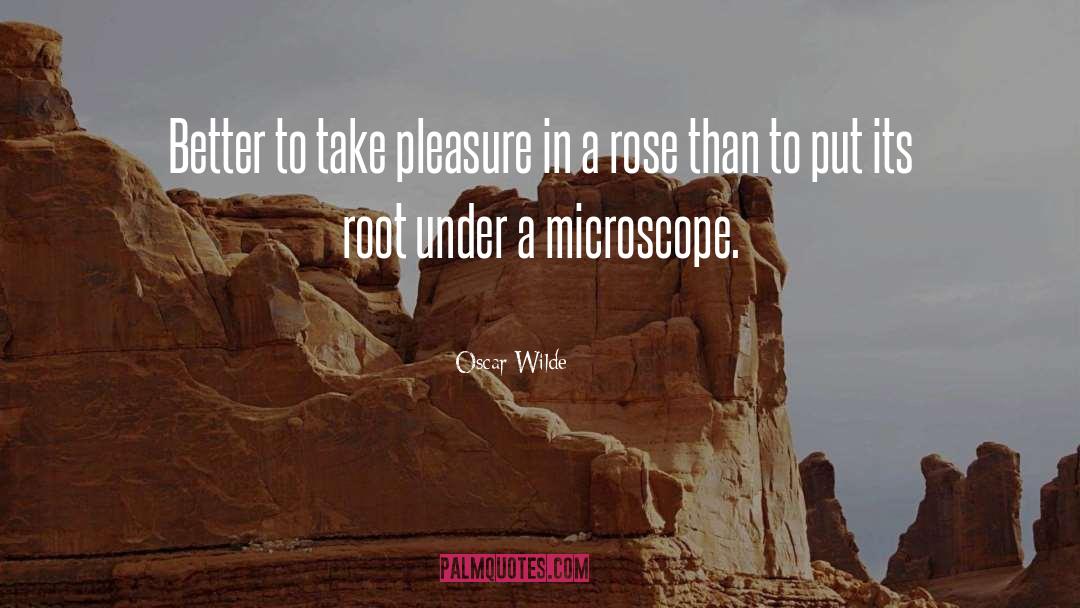 Microscope quotes by Oscar Wilde