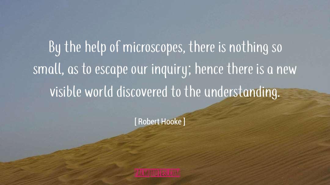 Microscopes quotes by Robert Hooke