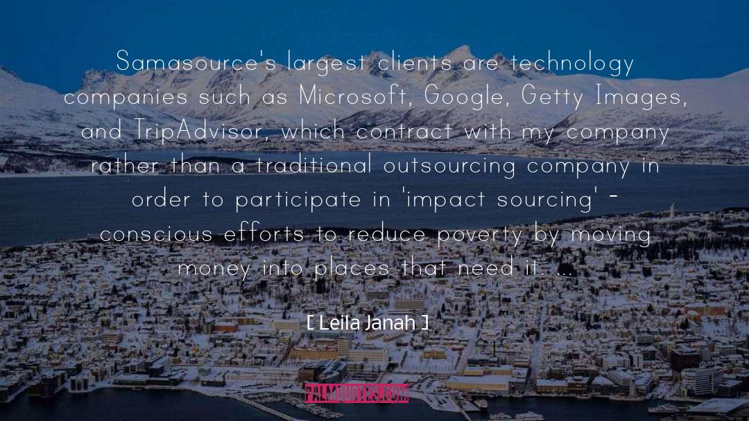 Microsoft Lync quotes by Leila Janah