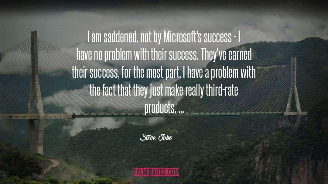 Microsoft quotes by Steve Jobs