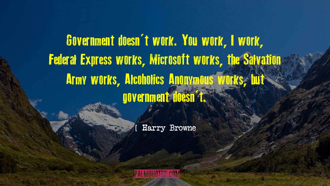 Microsoft quotes by Harry Browne