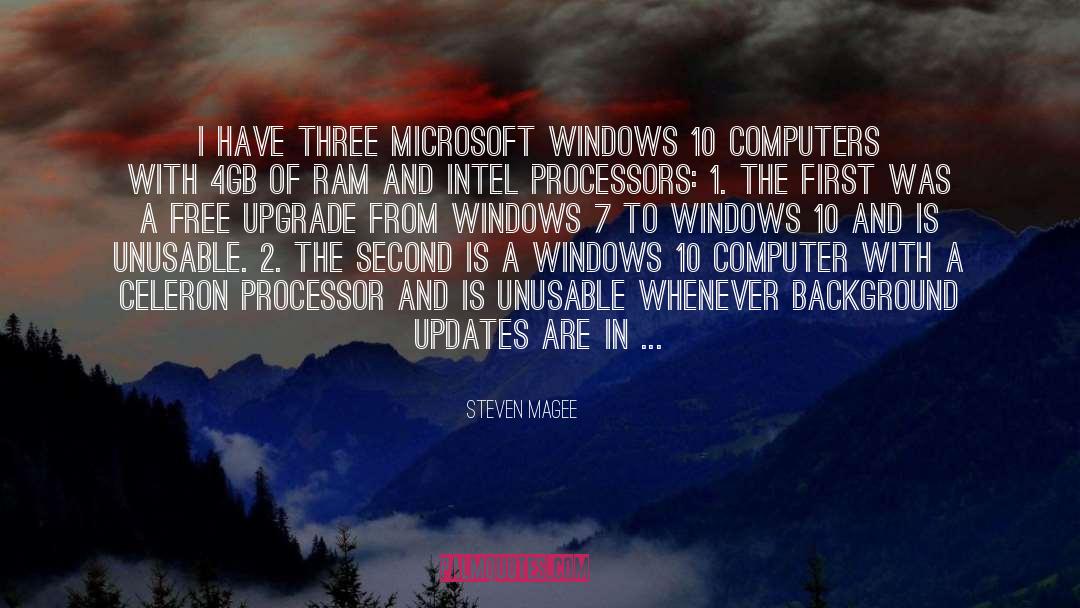 Microsoft quotes by Steven Magee