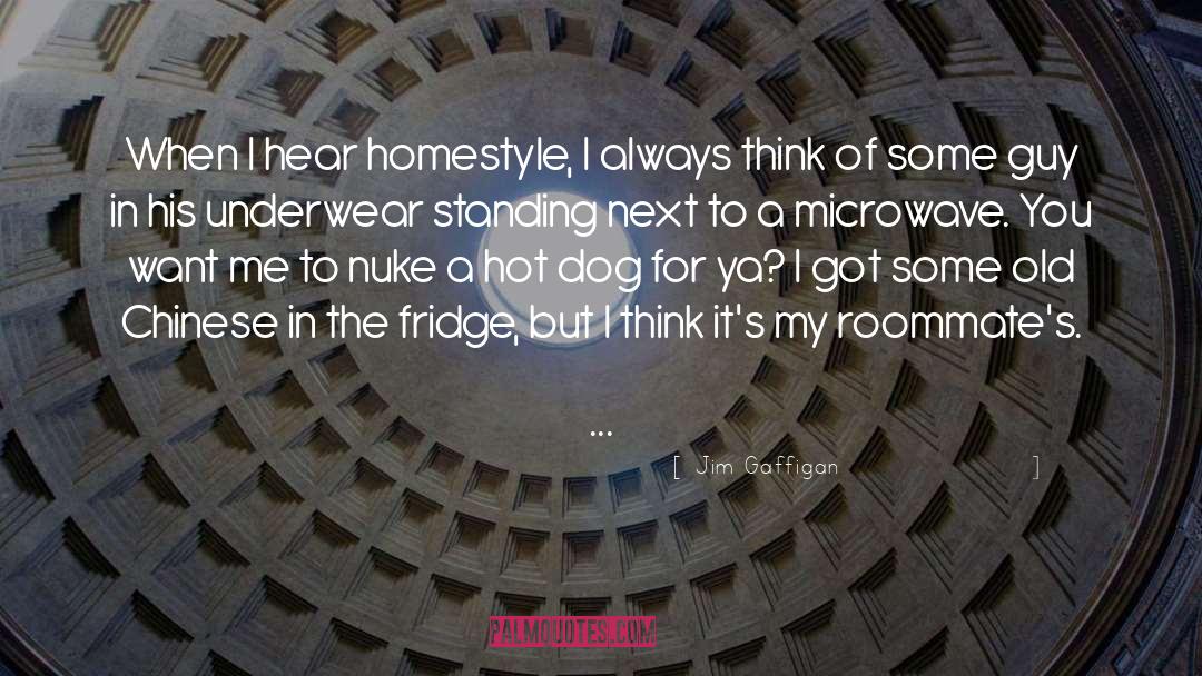 Microwave quotes by Jim Gaffigan