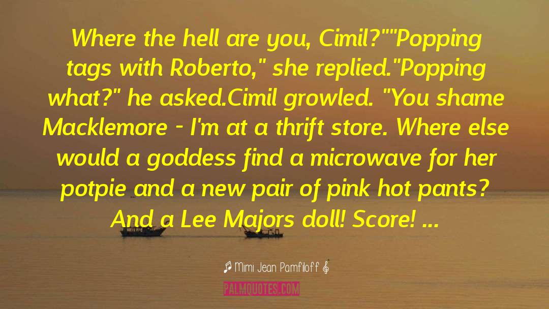 Microwave quotes by Mimi Jean Pamfiloff