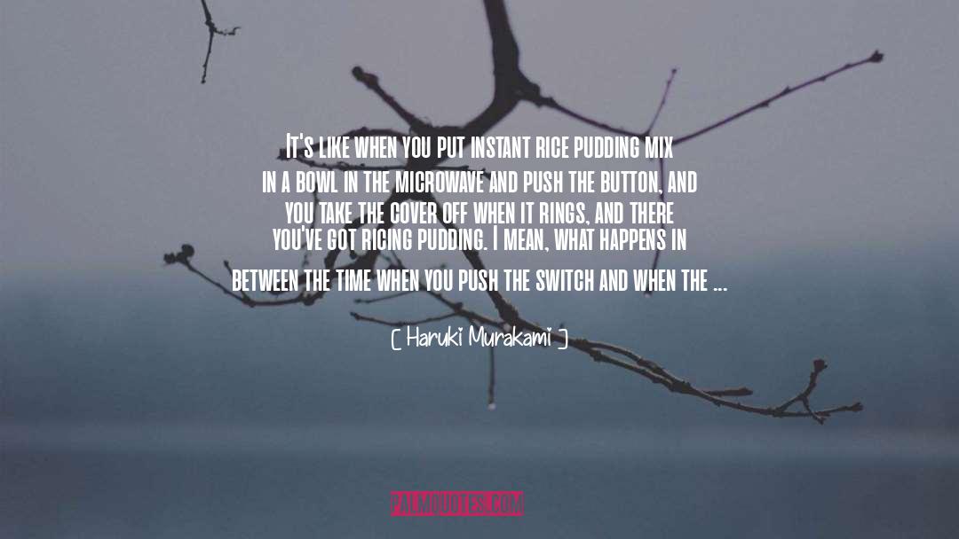 Microwave quotes by Haruki Murakami