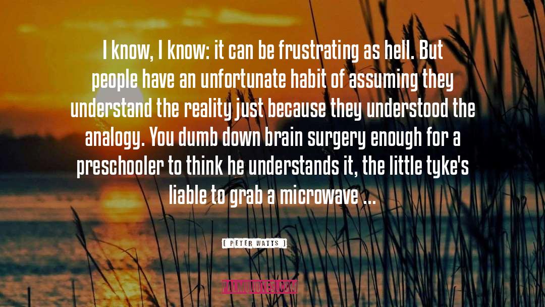 Microwave quotes by Peter Watts