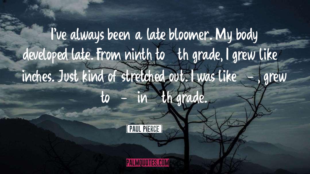 Mid Grade quotes by Paul Pierce