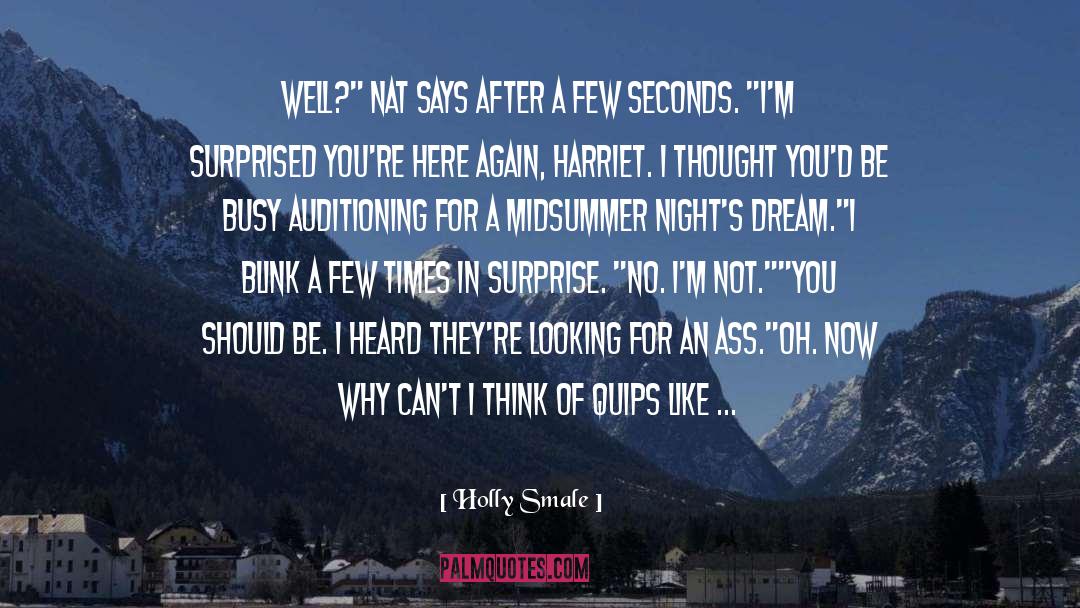 Mid Summer Nights Dream quotes by Holly Smale