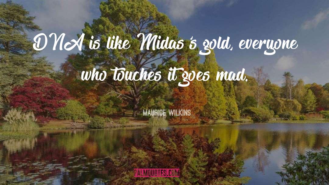 Midas quotes by Maurice Wilkins