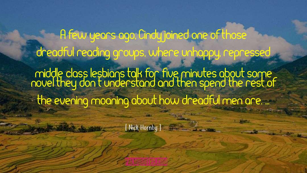 Middle Class Life quotes by Nick Hornby