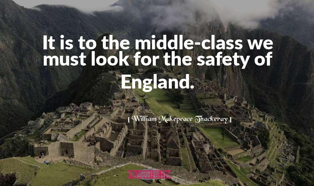 Middle Class Life quotes by William Makepeace Thackeray
