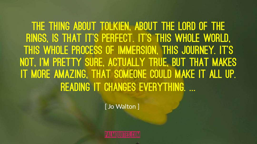 Middle Earth quotes by Jo Walton