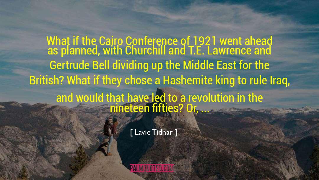 Middle East Conflict quotes by Lavie Tidhar