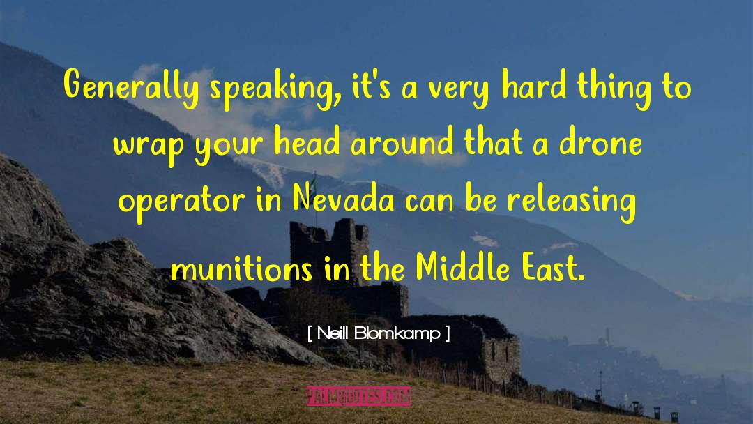 Middle East Conflict quotes by Neill Blomkamp