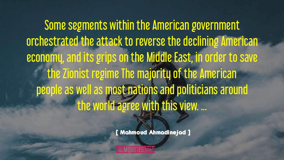 Middle East Conflicts quotes by Mahmoud Ahmadinejad