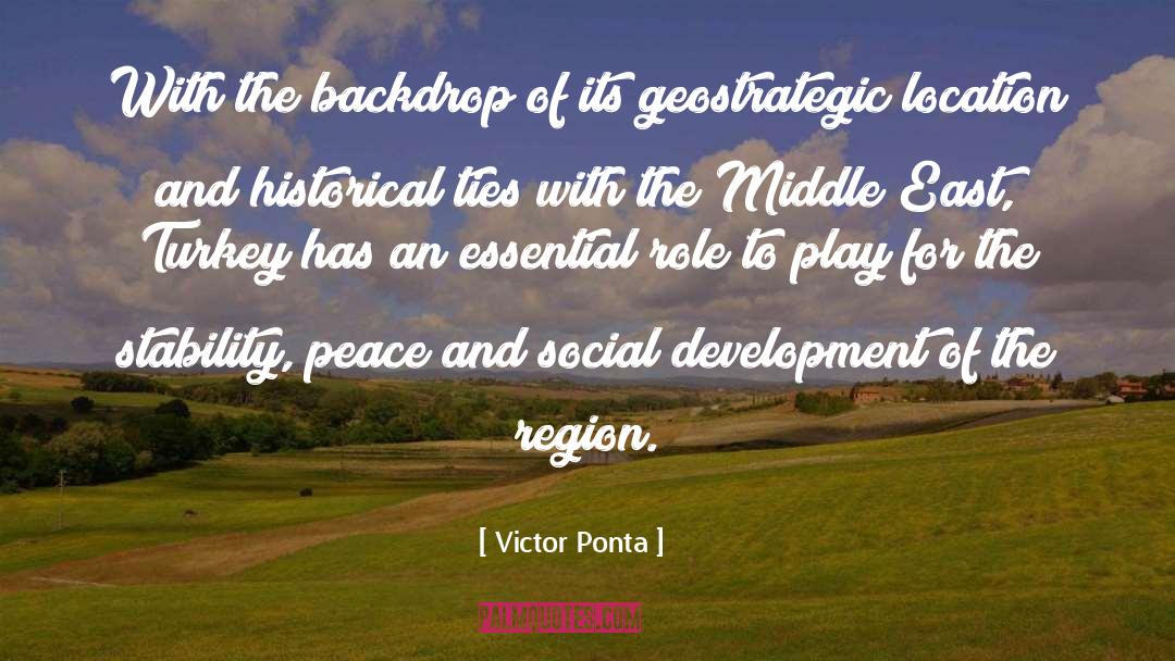 Middle East Historical Fiction quotes by Victor Ponta