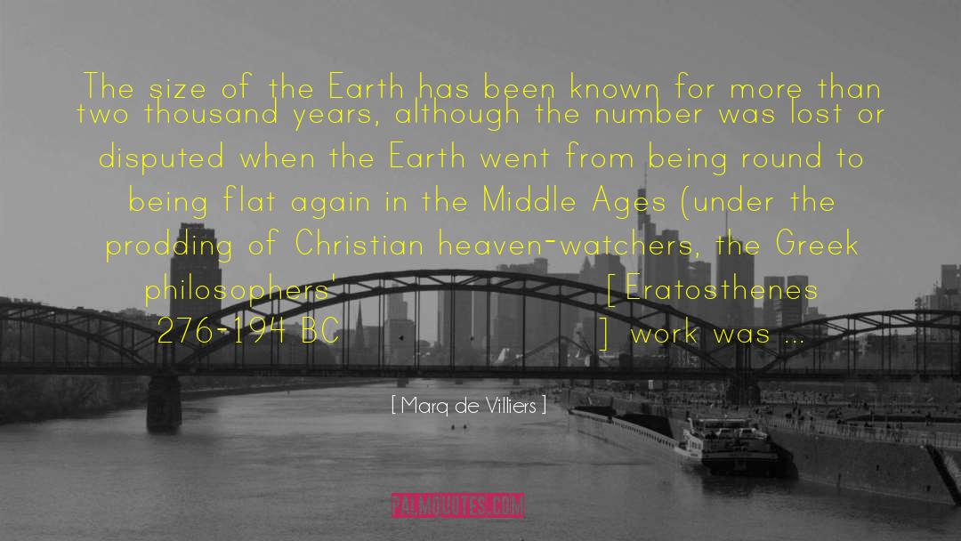 Middle East Historical Fiction quotes by Marq De Villiers