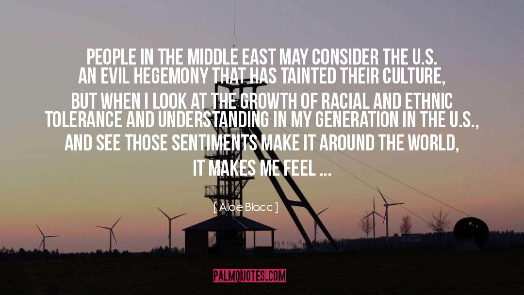 Middle East quotes by Aloe Blacc