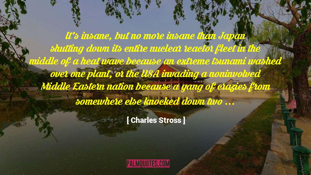 Middle Eastern quotes by Charles Stross