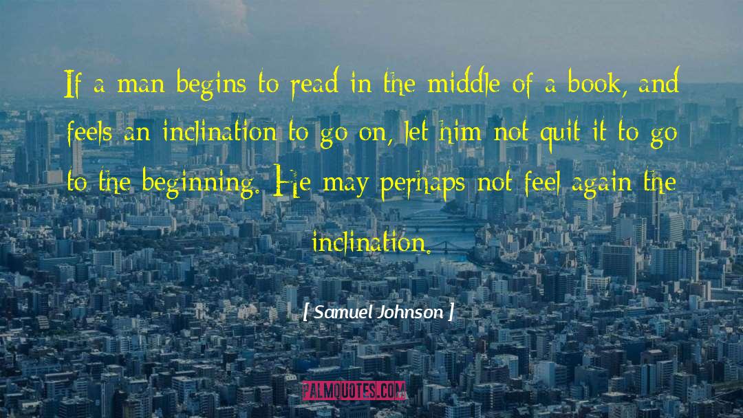Middle Path quotes by Samuel Johnson
