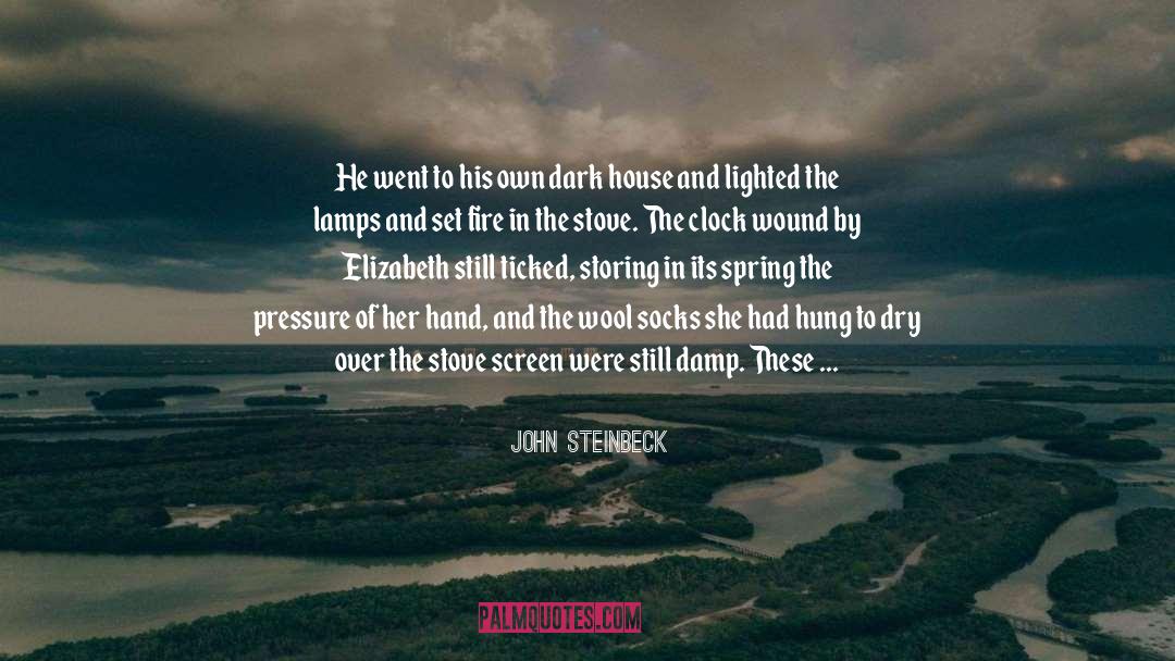Midgleys Stove quotes by John Steinbeck