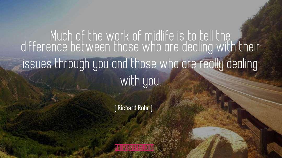 Midlife quotes by Richard Rohr