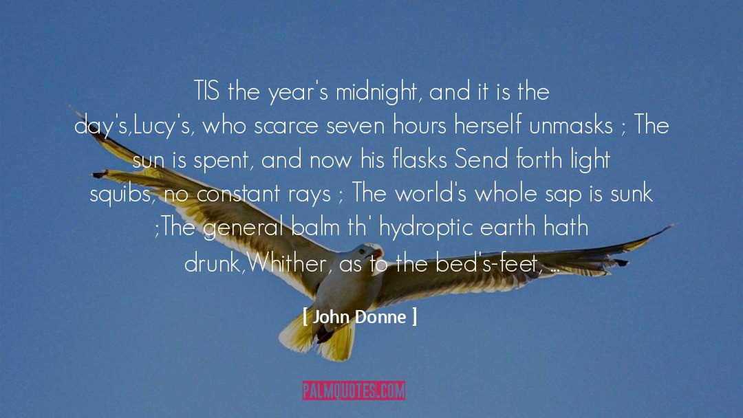 Midnight Feast quotes by John Donne