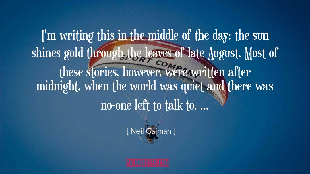 Midnight Sun Release quotes by Neil Gaiman
