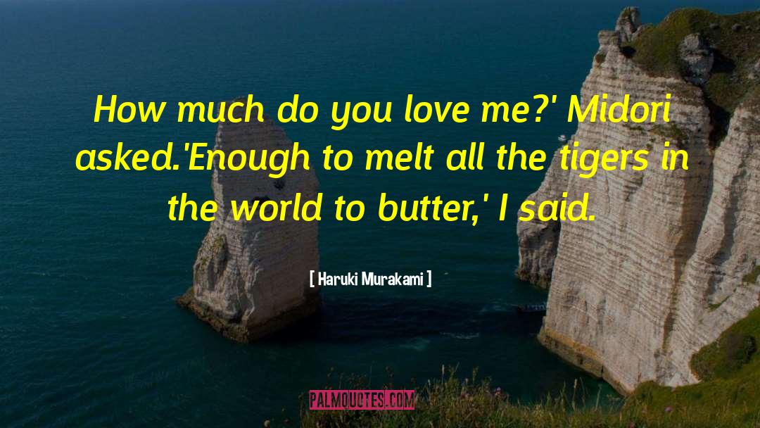 Midori quotes by Haruki Murakami