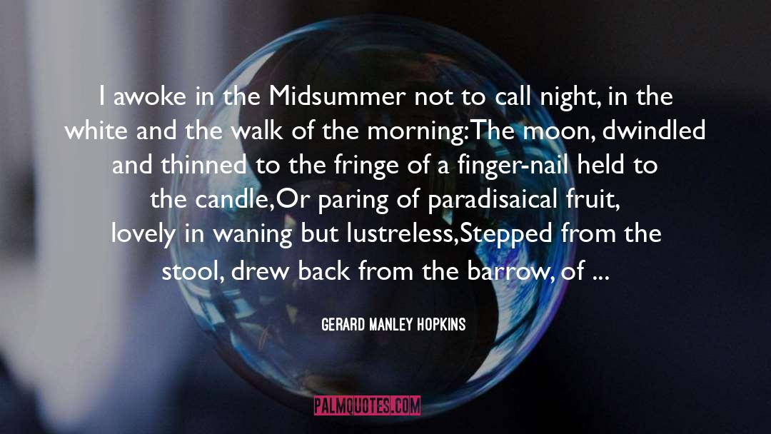 Midsummer Night 27s Dream quotes by Gerard Manley Hopkins