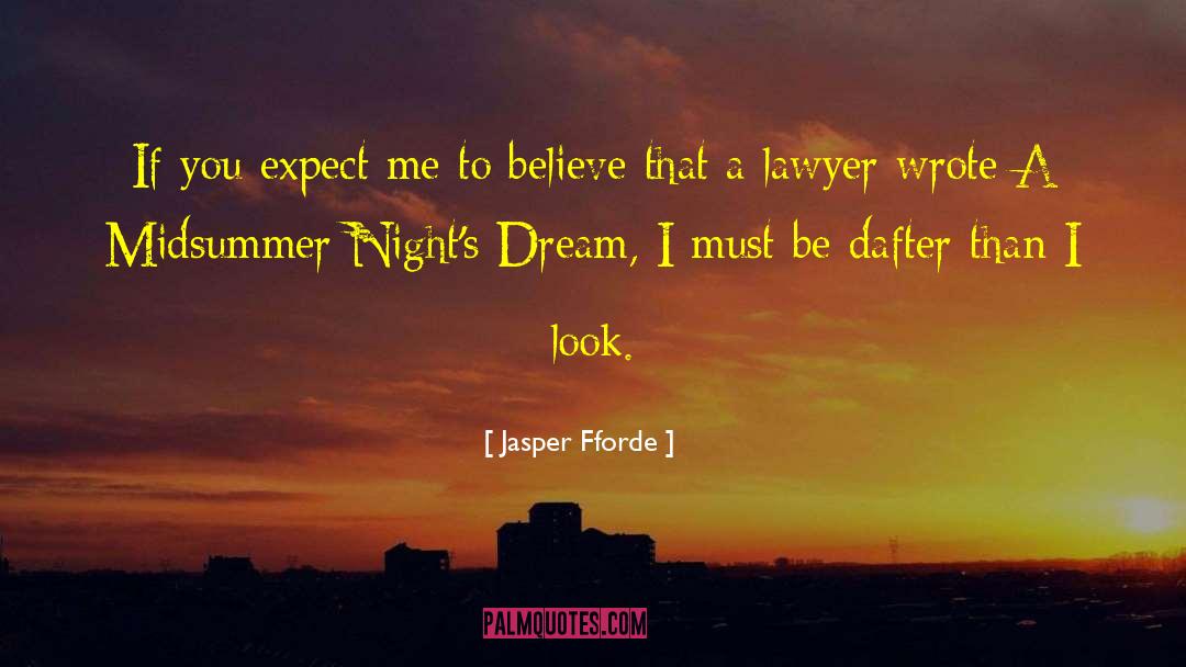 Midsummer Night quotes by Jasper Fforde