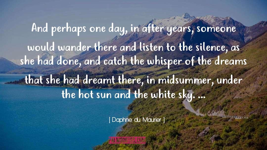 Midsummer quotes by Daphne Du Maurier