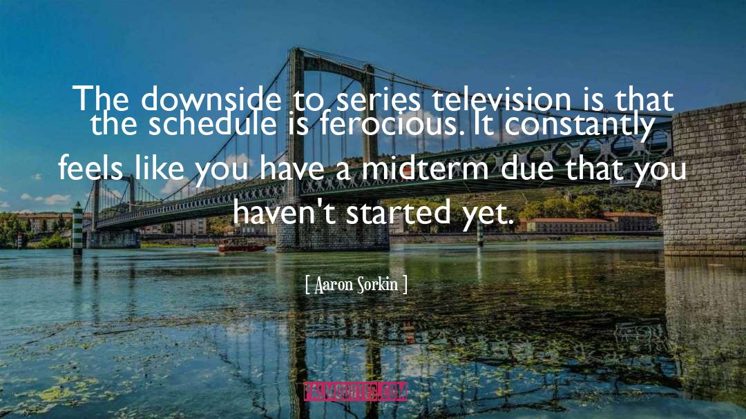 Midterms quotes by Aaron Sorkin