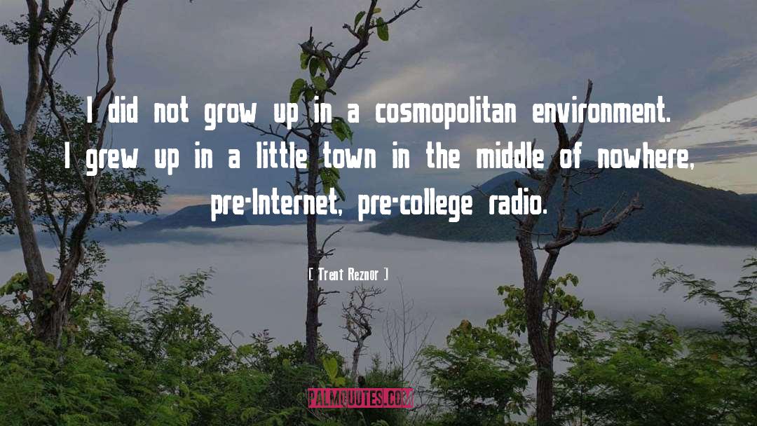 Midwest College Town quotes by Trent Reznor