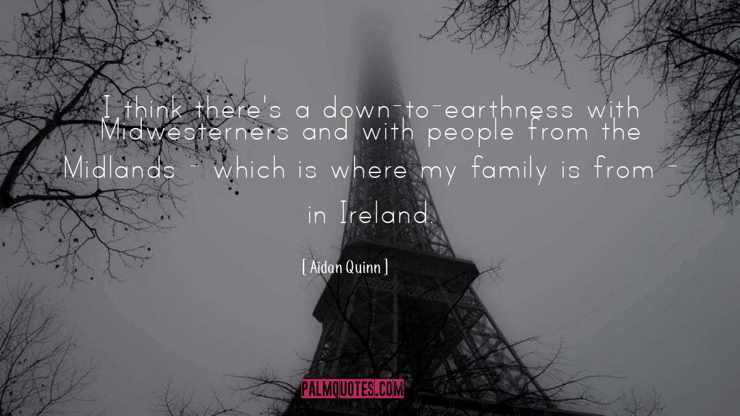 Midwesterners quotes by Aidan Quinn
