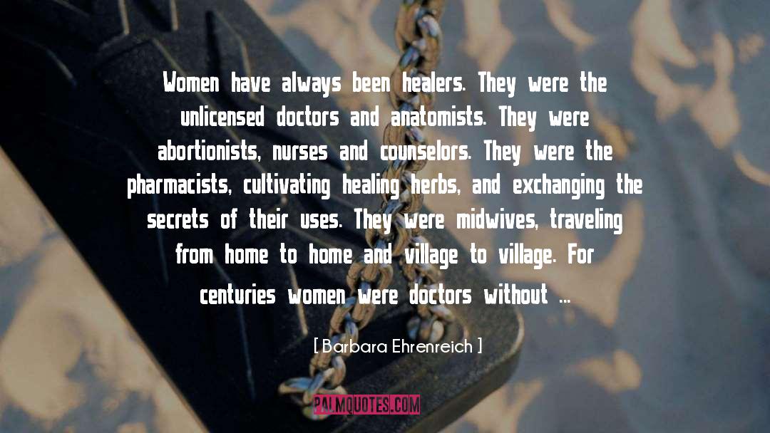 Midwives quotes by Barbara Ehrenreich