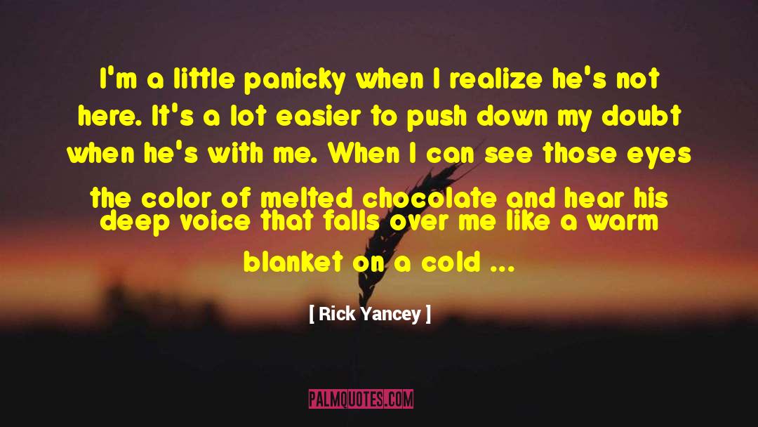 Mieszko Chocolate quotes by Rick Yancey